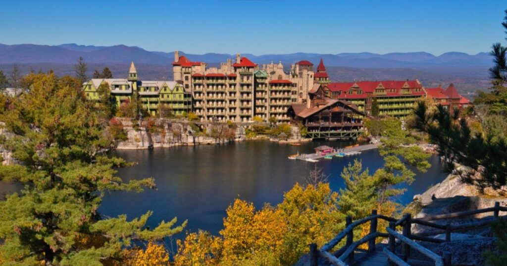 10 resorts autênticos para experimentar nas montanhas Catskill 11 Mohonk Mountain House, NY