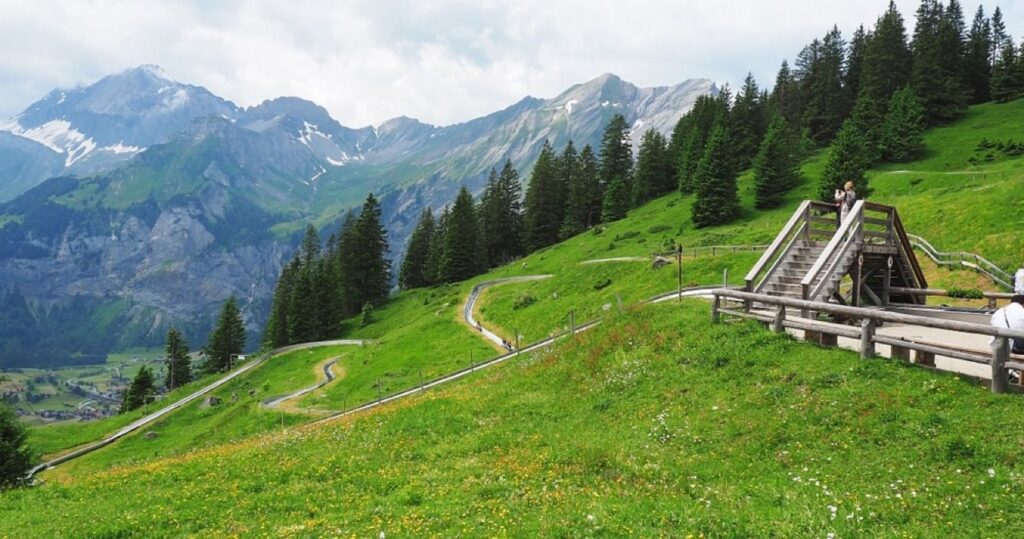 14 montanhas-russas alpinas mais emocionantes da Suíça 2 Kandersteg, Switzerland