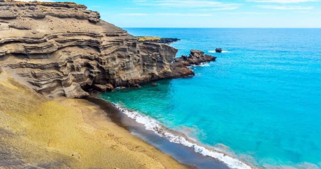 Beach Papakolea, Hawaii