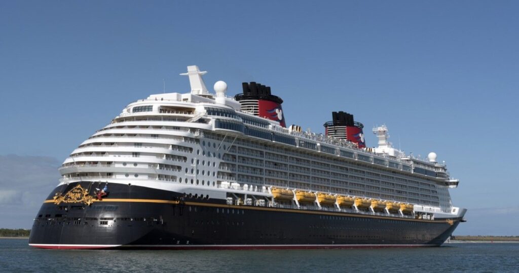 The Disney Dream cruise ship in Florida
