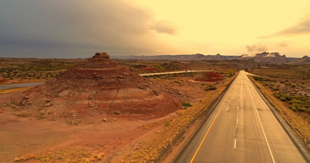 Duas semanas de viagem: US Cross Country na I-70 13 interstate 70 through utah