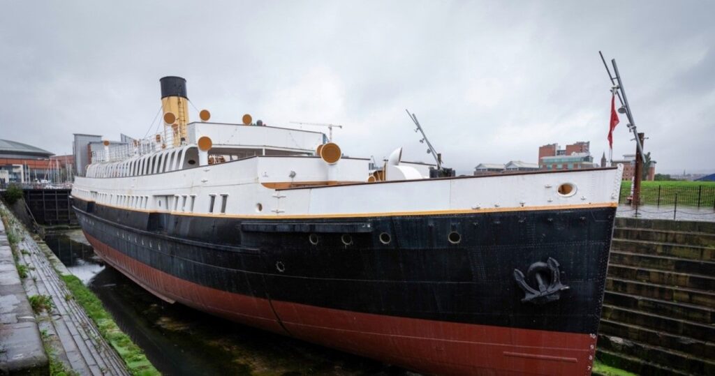 Titanic museum in Belfast, Ireland