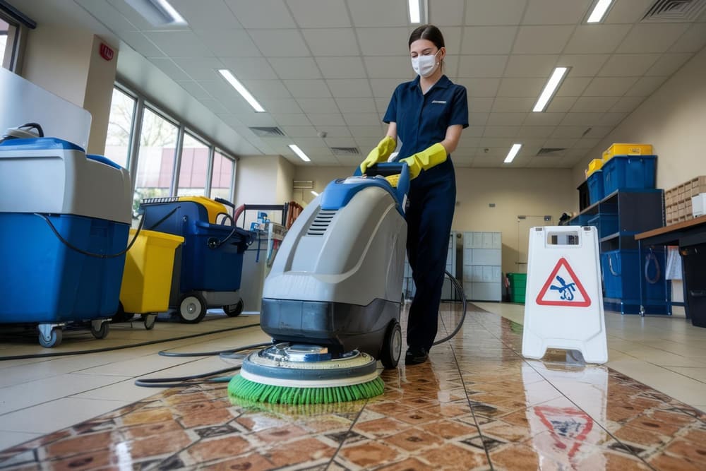 A limpeza pesada pós obra é a fase que separa o fim da construção